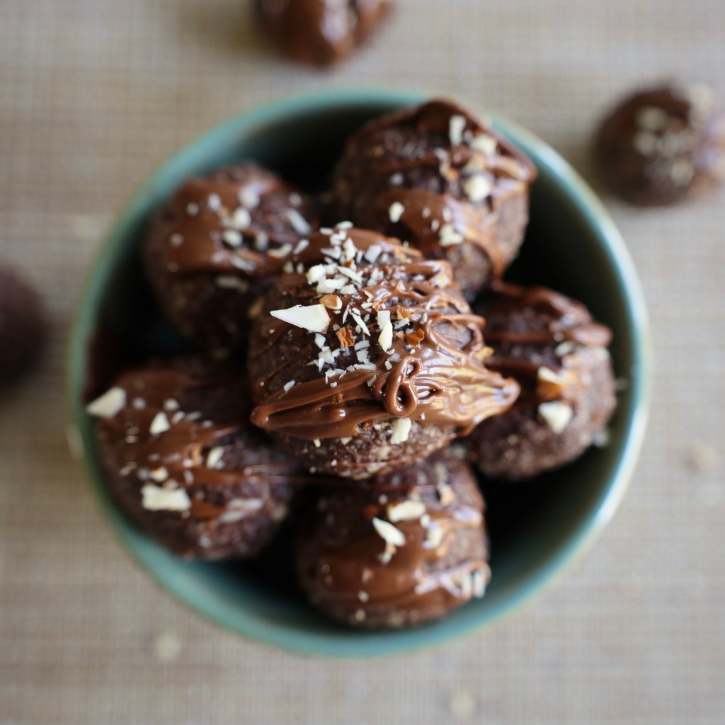 Chocolate Hazelnut Brownie&nbsp;Bites